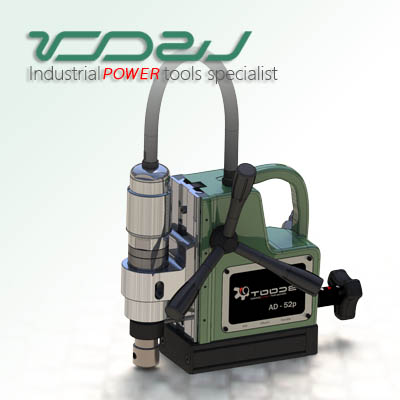 TODEU 气动磁力钻 操作演示视频